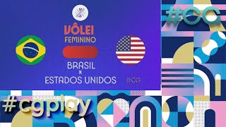 Paris 2024 dia 13  vôlei feminino  chamada 8 Ago [upl. by Seadon383]