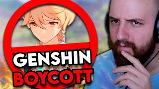 Content Creators BOYCOTTING Genshin Impact  Tectone Reacts [upl. by Kennan]