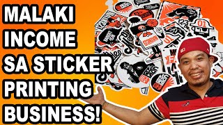 HOW TO START A PRINTING BUSINESS STICKER LABELS  LAHAT ITO AY AVAILABLE SA THE PRINTING SHOCK [upl. by Fonda84]