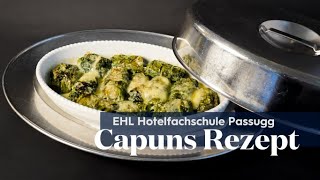 Capuns Rezept der EHL Hotelfachschule Passugg [upl. by Enatan]