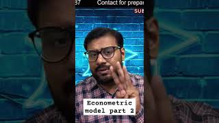 Methodology to construct econometric model part 2 [upl. by Averil]