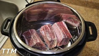 Short Ribs in the Instant Pot Ultra 60 Pressure Cooker [upl. by Ailhat689]