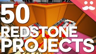 50 Redstone Projects You Can Build in Minecraft [upl. by Anselme]