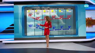 Прогноза за времето 10102024  обедна емисия  Новините на NOVA 10102024 [upl. by Ketty]