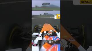 Paul Di Resta vs Michael Schumacher Korean GP 2012 formula1 koreangp michaelschumacher [upl. by Aiam]