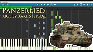 Panzerlied piano arr by Karl Sternau w sheet music [upl. by Amadas692]