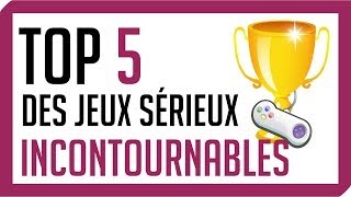 TOP 5 des Jeux Sérieux incontournables  SeriousGameBlogcom [upl. by Lomaj]