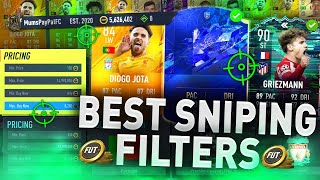 THESE SNIPING FILTERS WILL MAKE YOU RICH🥳 139 FIFA 22 BEST SNIPING FILTERS TO MAKE COINS [upl. by Hillier]