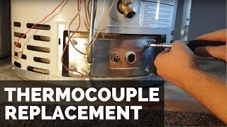 Thermocouple Replacement on a Water Heater [upl. by Padraig646]