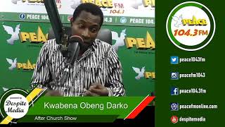 Kwabena Obeng Darko on Peace FM with Odi Ahenkan on developing the mindset to start your business [upl. by Neahs]