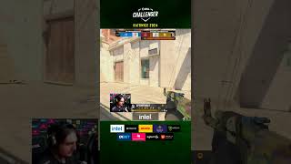 UNBELIEVABLE 1v3 Clutch – cptkurtka023 Wins the Round cs2 eslcs clutch 1v3 katowice2024 [upl. by Reiche]