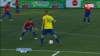 Chile vs Brazil Semifinal FULL MATCH 2018 PanAmerican Minifootball Cup 32 PKs [upl. by Linnea]