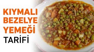 Kıymalı Bezelye Yemeği Nasıl Yapılır  Bezelye Yemeği Tarifi [upl. by Oelak]