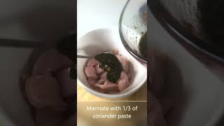 Easy coriander chicken corianderrecipes cilantro [upl. by Adian]