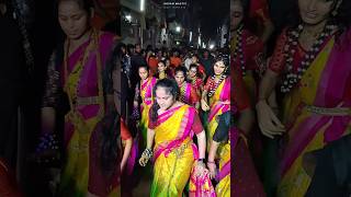 Girls Theenmar Dance Performance Part1 trending viralvideo ytshorts andrapradesh veeravasaram [upl. by Eico]