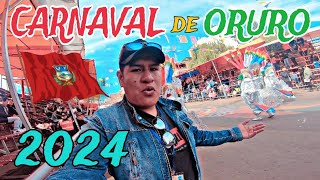 CARNAVAL de ORURO BOLIVIA 2024  WERUKESA [upl. by Aekim]