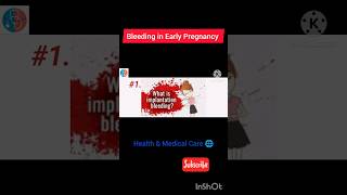 Bleeding in Early Pregnancy pregnancy bleeding firsttrimester placentaprevia baby viral yt [upl. by Yeltsew66]