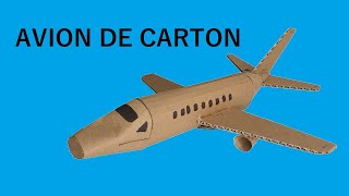 Como Hacer un AVION DE CARTON [upl. by Pember]