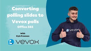 Converting polling slides to Vevox polls in PPT [upl. by Ettedranreb]