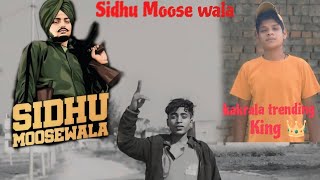 Sidhu muse wale ka song takrar and boys trending video viral [upl. by Happ]