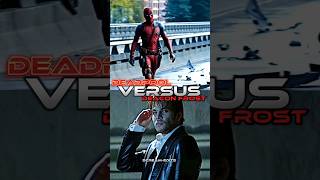 DEADPOOL VS DEACON FROST marvel mcu deadpool vampire blade shorts ytshots [upl. by Lowson992]