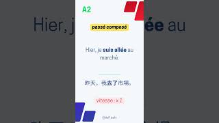 DELF A2  複合式過去式 passé composé [upl. by Salomon]