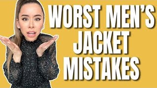 10 Worst Jacket Mistakes EVERY Man Makes  Mens Fashioner  Ashley Weston [upl. by Jordanson]