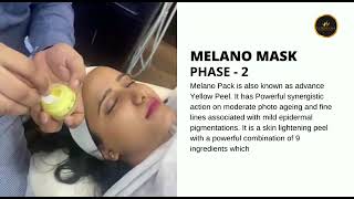 Cosderma Melano Pack Yellow peel How to use [upl. by Gintz494]