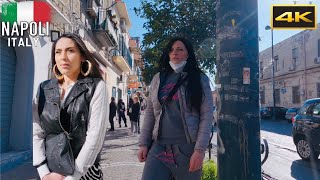 Napoli San Giovanni a Teduccio Walking Tour Naples Italy 4k UHD [upl. by Ahsemo713]