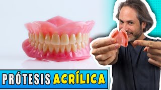 👉Prótesis Dental 𝗔𝗖𝗥𝗜𝗟𝗜𝗖𝗔 Removible Parcial y Total  Dentadura Postiza Removible MÁS BARATA [upl. by Koral865]