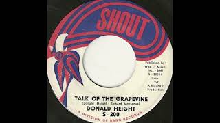 Donald Height – Talk Of The Grapevine quot1966quot Funk Sample [upl. by Steven]