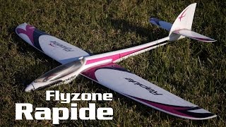 Flyzone Rapide RxR Review  HobbyView [upl. by Einner]