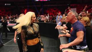 Maryse Returns To Raw  WWE 2016 HD [upl. by Yborian]