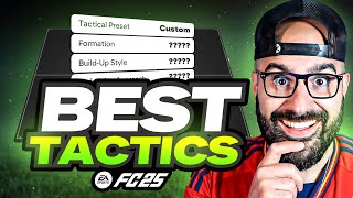 THE BEST CUSTOM TACTICS IN FC 25 ULTIMATE TEAM [upl. by Odradlig]