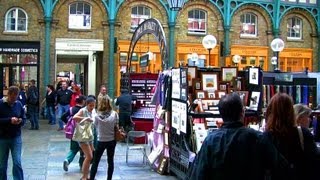 Covent Garden  London Landmarks  High Definition HD YouTube Video [upl. by Ketty]