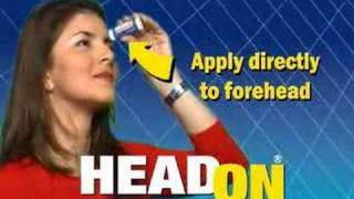 Head On  Annoying Headache Commercial [upl. by Eppesuig]