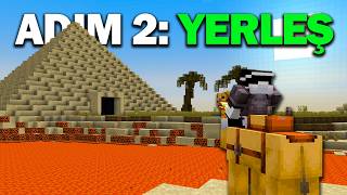 Minecraft’ın EN TEHLİKELİ Çölünde Hayatta Kalabilir miyim part2 [upl. by Joshia]