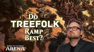 Fangorn Tree Shepherd CRUSHES with Treefolk  Historic Brawl Gameplay  Magic The Gathering [upl. by Nevanod]