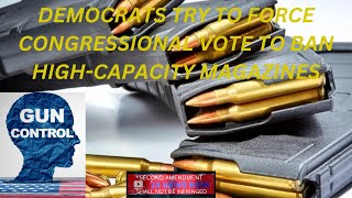 Democrat Lawmakers Try To Force Congressional Vote To Ban HighCapacity Magazines [upl. by Yddub]