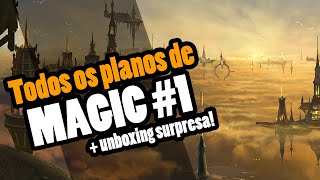 TODOS OS PLANOS DE MAGIC 1 Escala Rabiah  Unboxing Surpresa [upl. by Barbur]