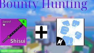 Bounty Hunting With Shisui Rework  Blox Fruits [upl. by Aruon]