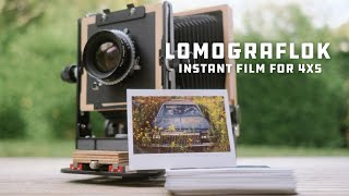 Shooting With The LomoGraflok  Instant Film Returns to 4x5 [upl. by Nnyrat]