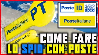 COME FARE LO SPID CON POSTE ID  POSTE ITALIANE tutorial  SEMPLICE E VELOCE posteitaliane [upl. by Nnaitsirhc924]