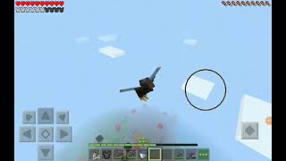 Elytra glide in Minecraft [upl. by Eibrik662]