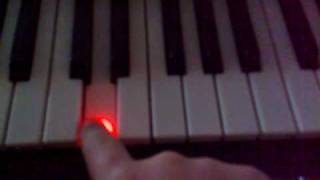 piano tutorial canon rock melodie assez simple [upl. by Ennej397]