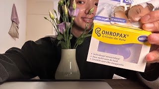 睡眠耳塞開箱OHROPAX® Gute NachtSleeping Earplugs unboxing [upl. by Eenattirb]