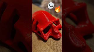 Totenkopfmaske 3D Druck maske totenkopf 3dprinting 3ddruck rapper shorts mask youtubeshorts [upl. by Drud402]