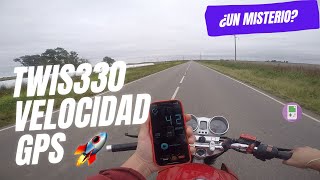 PRUEBA VELOCIDAD GPS DE LA TWISTER 330 🤩 EXPLICO LOS RUIDOS QUE HACE 🧐 ​⁠EgoMotovlog [upl. by Chandos]