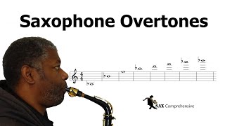 Saxophone overtones [upl. by Gainer]