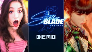 Luality Plays Stellar Blade Demo [upl. by Llatsyrc]